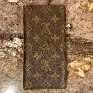Louis Vuitton checkbook wallet